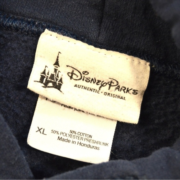 Disney Parks Animal Kingdom Hoodie‎ Sweatshirt, Navy Blue - Size XL - Picture 2 of 8